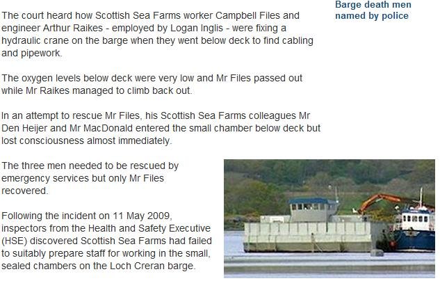 Scottish sea farms #27 BBC deaths Scottish sea farms #27 BBC deaths