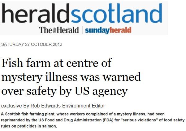 Scottish sea farms #34 Sunday Herald 28 Oct Scottish sea farms #34 Sunday Herald 28 Oct