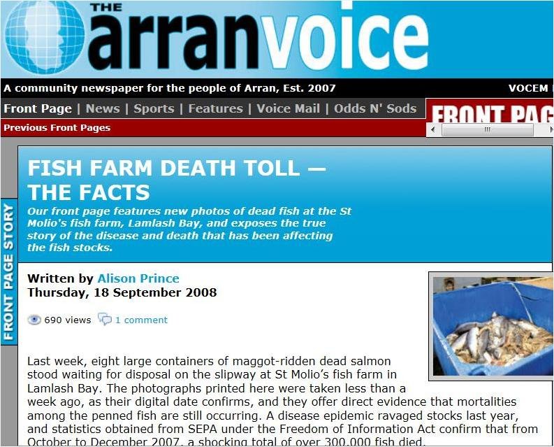 Arran Voice Sept 2008 Arran Voice Sept 2008