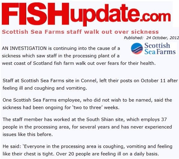 Sickening Fish Update 24 Oct 2012 Sickening Fish Update 24 Oct 2012