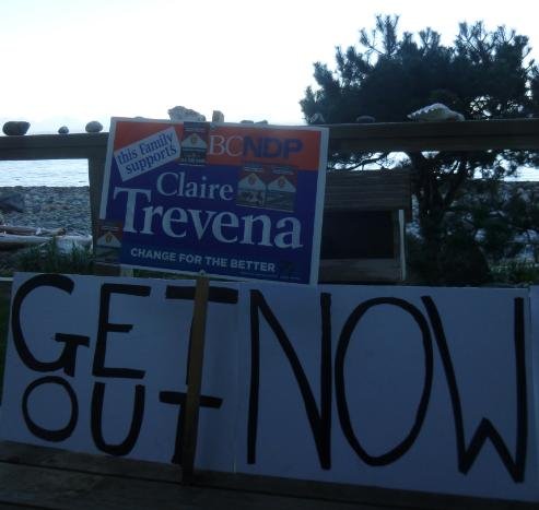 Claire Trevena get out now Claire Trevena get out now