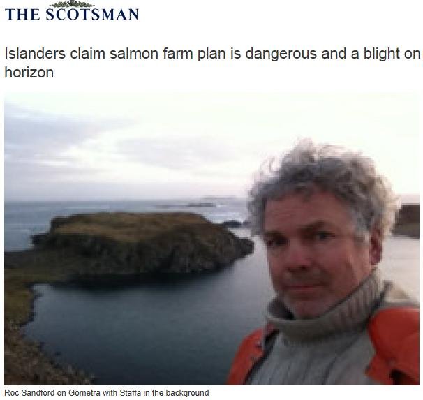 Roc Sandford in Scotsman Roc Sandford in Scotsman