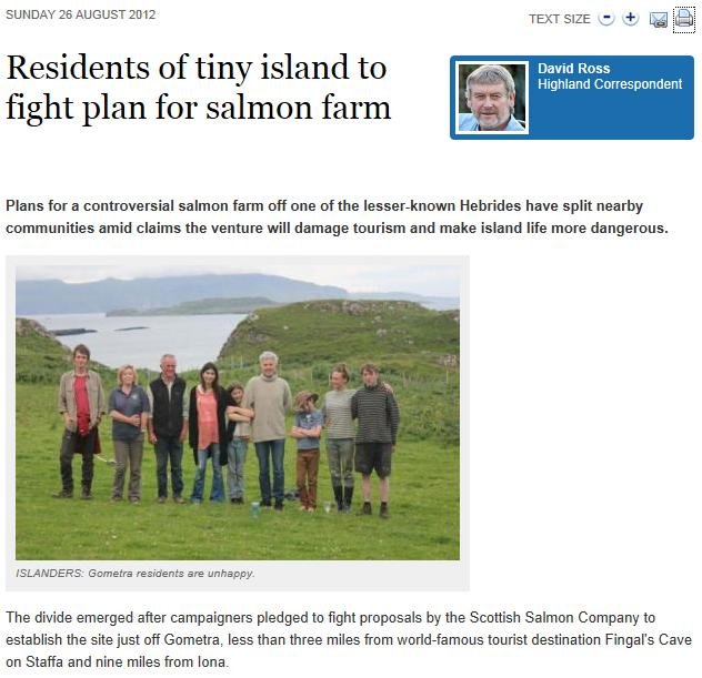 Roc Sandford in Herald Roc Sandford in Herald