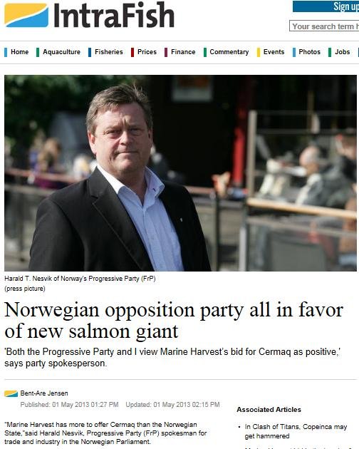 MH cermaq FrP support #1 MH cermaq FrP support #1