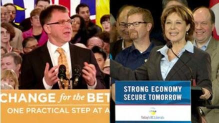 Adrian Dix and Christy Clark #2 Adrian Dix and Christy Clark #2