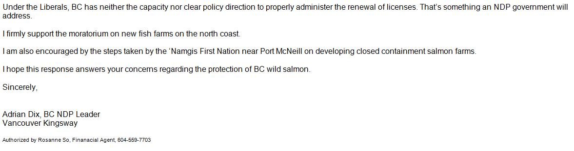 Adrian Dix statement 6 May #2 Adrian Dix statement 6 May #2