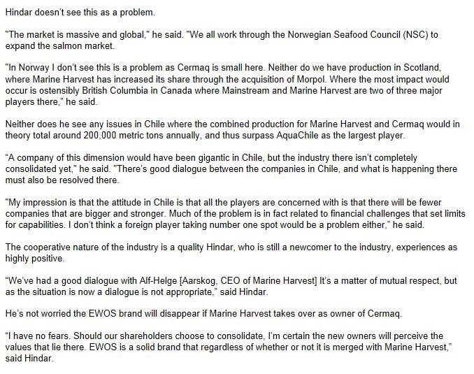 MH cermaq Hindar talk #4 MH cermaq Hindar talk #4