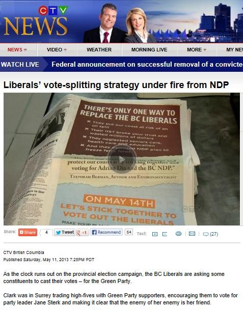 Greens vote splitting #2 Greens vote splitting #2