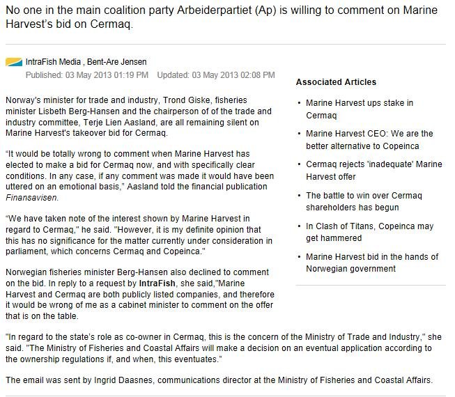 MH cermaq Labour silent #2 MH cermaq Labour silent #2