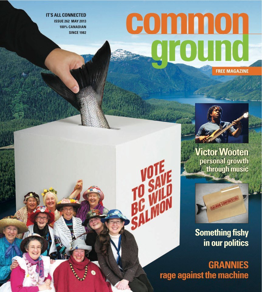 NDP Vote wild salmon Common Ground NDP Vote wild salmon Common Ground