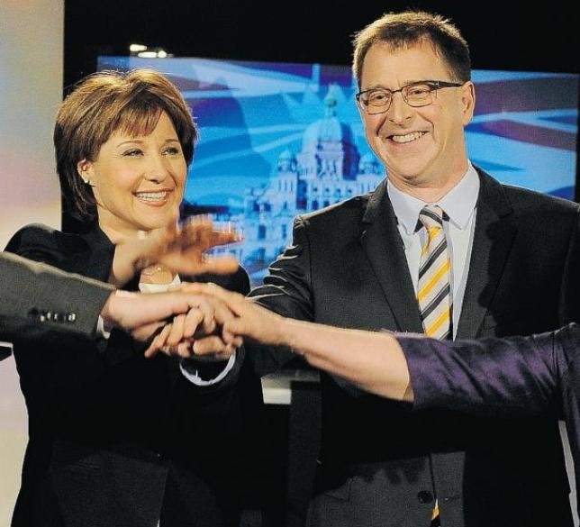Adrian Dix and Christy Clark #3 Adrian Dix and Christy Clark #3
