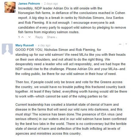 NDP coast reporter comments #2 NDP coast reporter comments #2