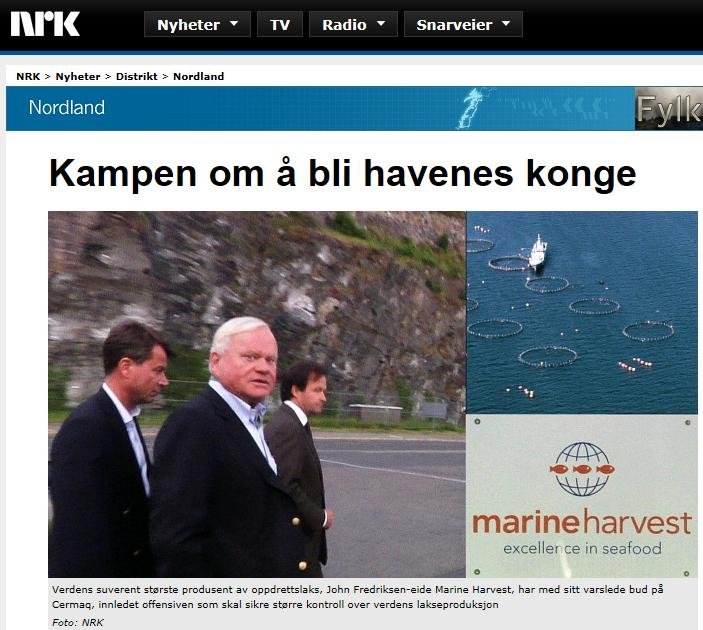 MH cermaq NRK battle king of seas MH cermaq NRK battle king of seas