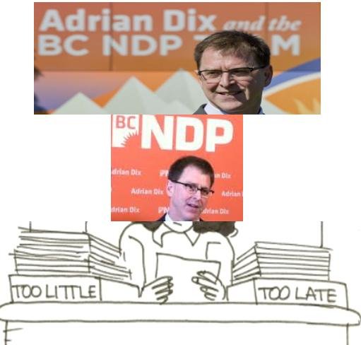 Adrian Dix too little too late Adrian Dix too little too late