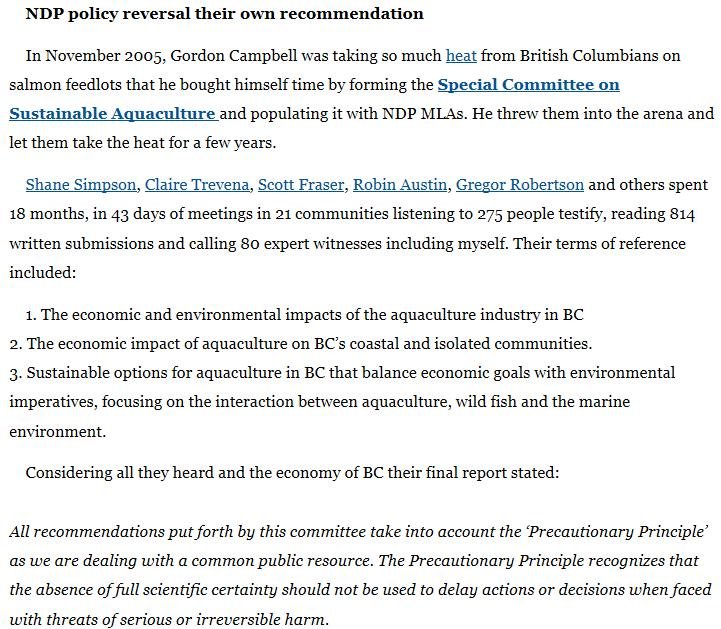 NDP policy reversal #1 NDP policy reversal #1