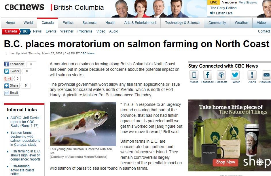 CBC 2008 moratorium CBC 2008 moratorium