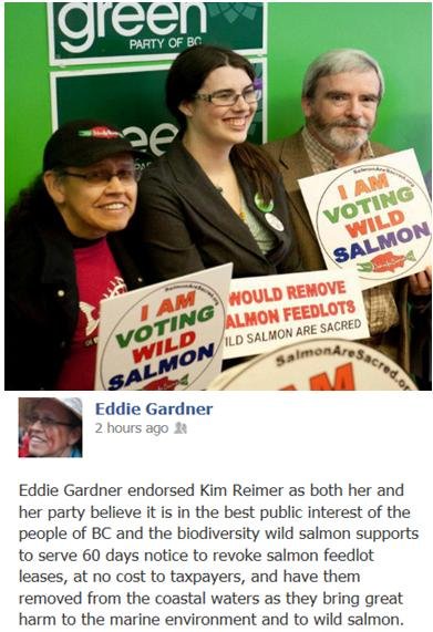 Vote wild salmon Kim Reimer Vote wild salmon Kim Reimer
