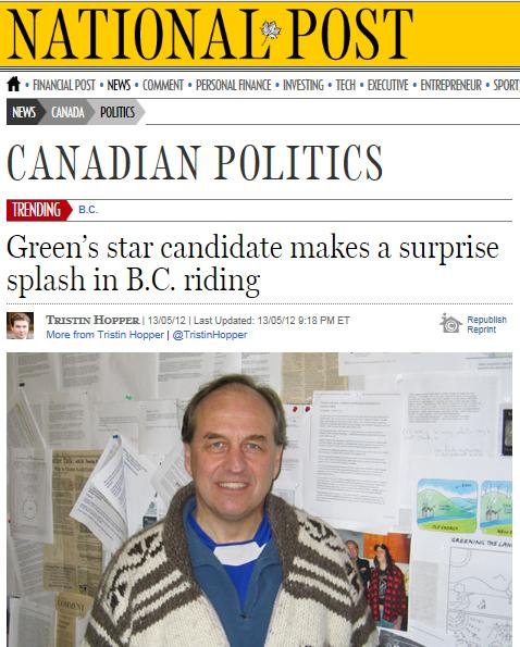 Greens National post Greens National post