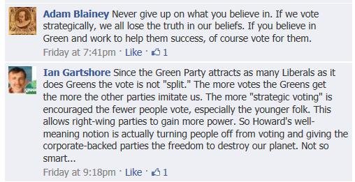 Greens vote splitting #5 Greens vote splitting #5