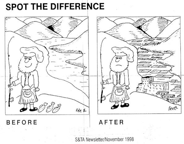 Scotland cartoon before after Scotland cartoon before after