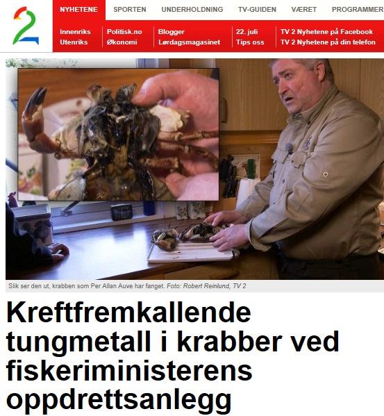 TV2 crabs #1 TV2 crabs #1