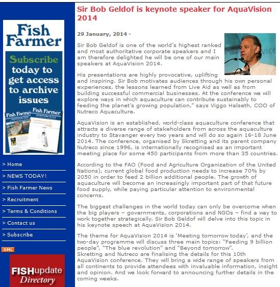 Geldof Fish Farmer Geldof Fish Farmer