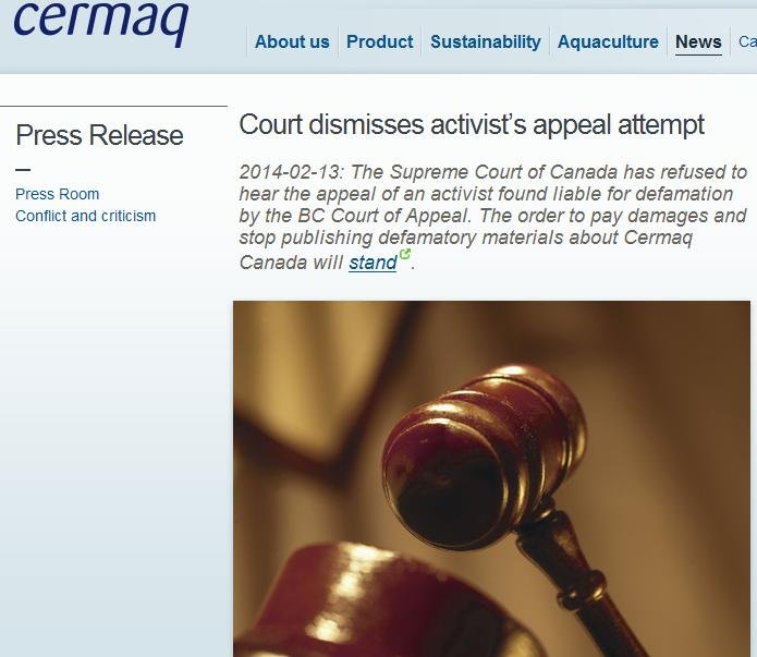 Cermaq PR 13 2014 #1 Cermaq PR 13 2014 #1