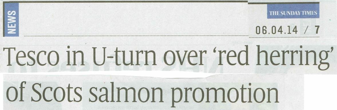 Sunday Times 6 April 2014 #1 newspaper headline Sunday Times 6 April 2014 #1 newspaper headline