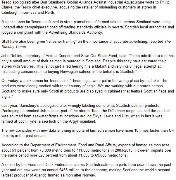 Intrafish 7 April 2014 #2 Intrafish 7 April 2014 #2