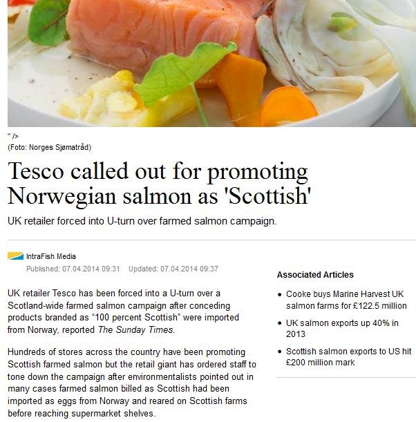 Intrafish 7 April 2014 #1 Intrafish 7 April 2014 #1