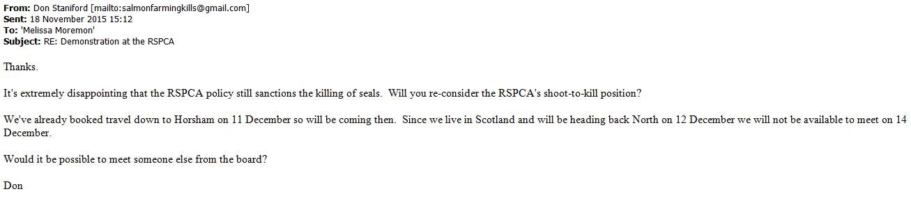 RSPCA email from GAAIA 18 Nov 2015 RSPCA email from GAAIA 18 Nov 2015