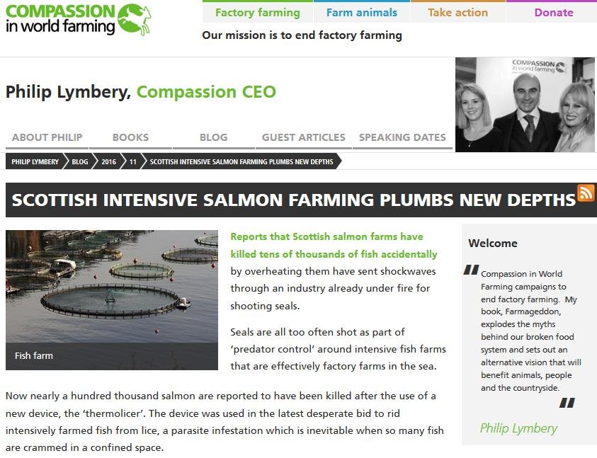 CIWF statement 7 Nov 2016 #1