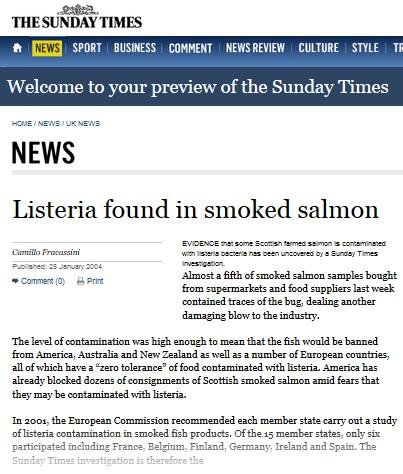 Sunday Times Jan 2004 Sunday Times Jan 2004