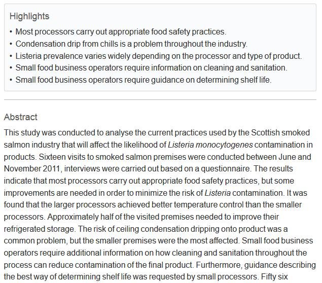 Food Control 2014 #2 Food Control 2014 #2