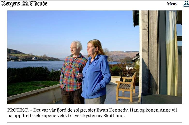 Bergens Tidende 12 Feb 2017 Ewan & Anne Bergens Tidende 12 Feb 2017 Ewan & Anne