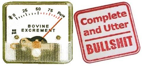 Bullshit bovine excrement Bullshit bovine excrement