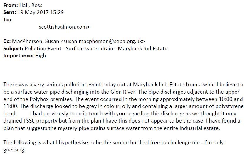 Marybank SEPA email 19 May 2017 #1 Marybank SEPA email 19 May 2017 #1