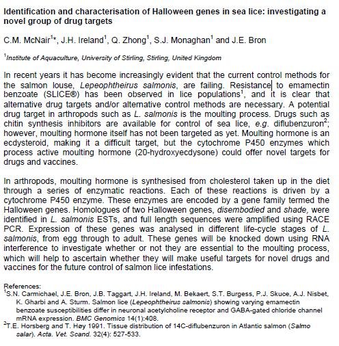 Sea Lice 2014 Halloween Sea Lice 2014 Halloween