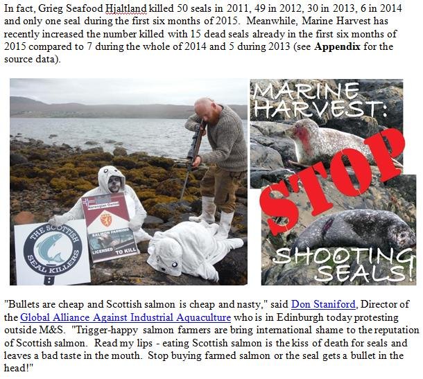 PR 30 October 2015 Stop Shooting Seals for Salmon Meals #3 PR 30 October 2015 Stop Shooting Seals for Salmon Meals #3