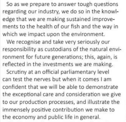 Fish Farmer Jan 2018 setting record straight #1 tough questions Fish Farmer Jan 2018 setting record straight #1 tough questions