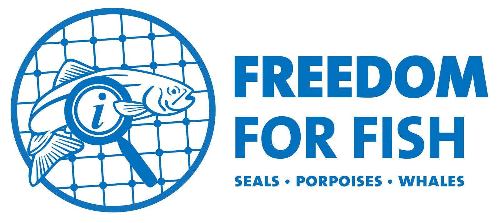 Logo with seals whales porpoises Logo with seals whales porpoises