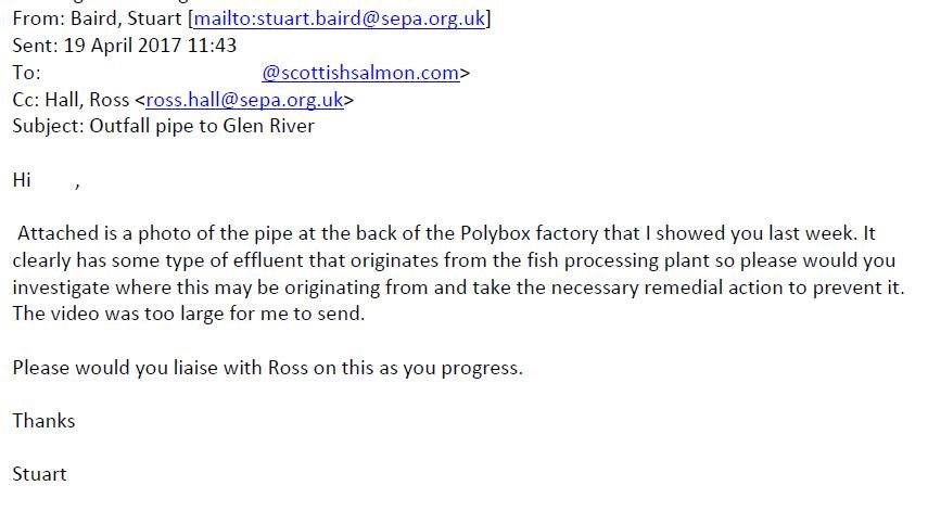 Marybank SEPA email 19 April 2017 Marybank SEPA email 19 April 2017