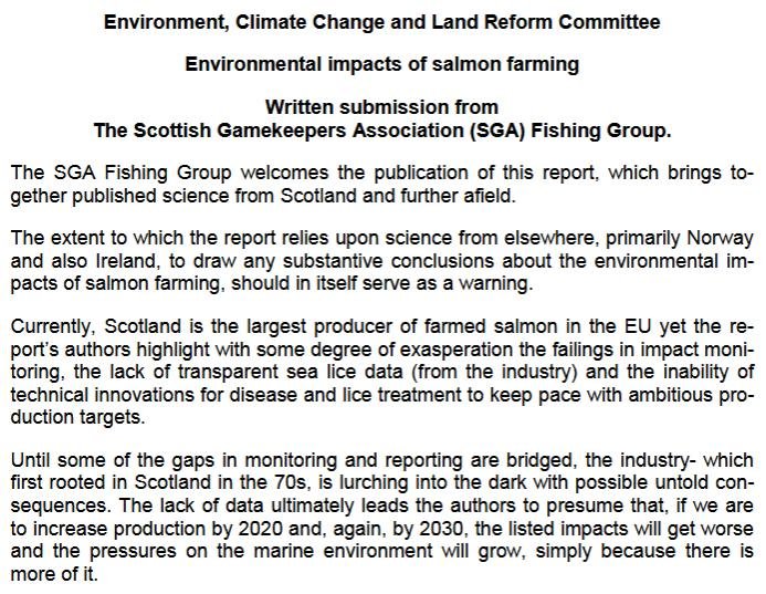 Sp written evidence Scottish Gamekeepers #1