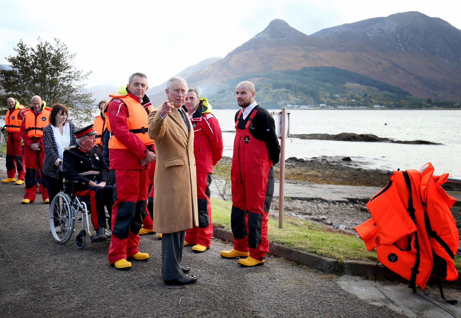 Prince Charles cleaner fish