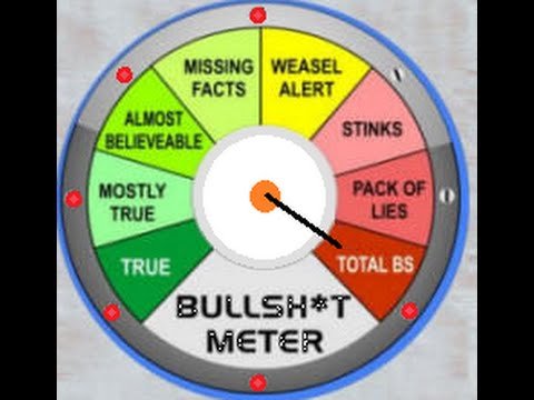 Bullshit meter Bullshit meter
