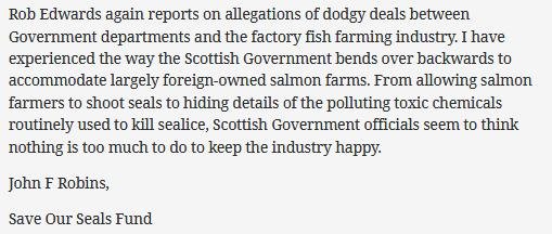 Sunday Herald 12 Nov 2017 Letters #4 Sunday Herald 12 Nov 2017 Letters #4