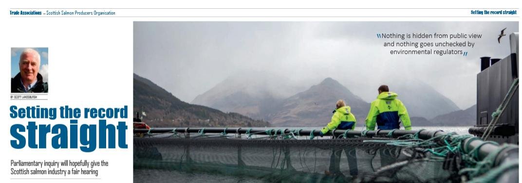 Fish Farmer Jan 2018 setting record straight #1 top of article Fish Farmer Jan 2018 setting record straight #1 top of article