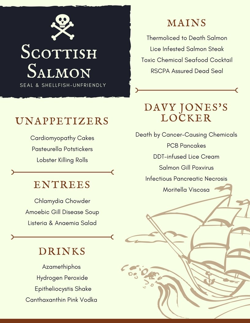 Menu #9 Pirate Menu #9 Pirate