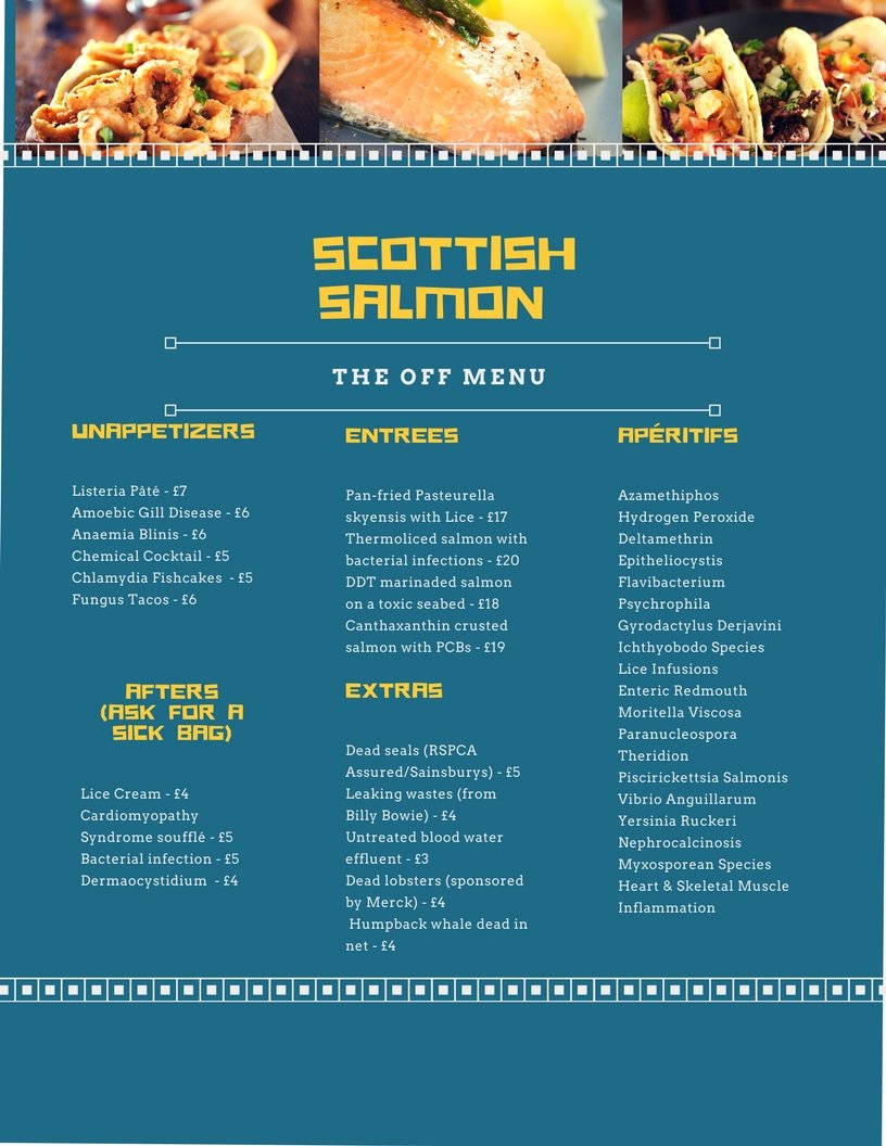 Menu #7 Off Menu Menu #7 Off Menu