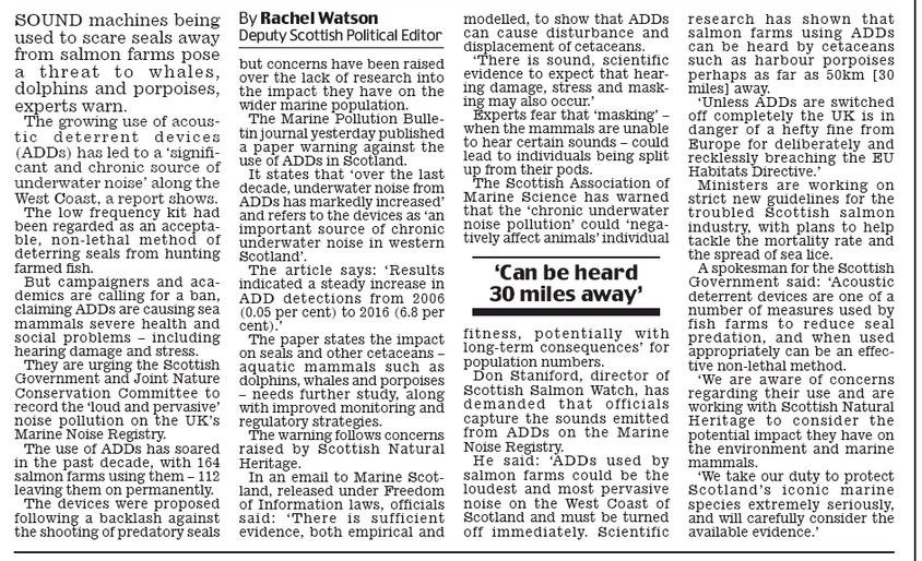 Daily Mail 11 Sept 2018 newspaper version #2